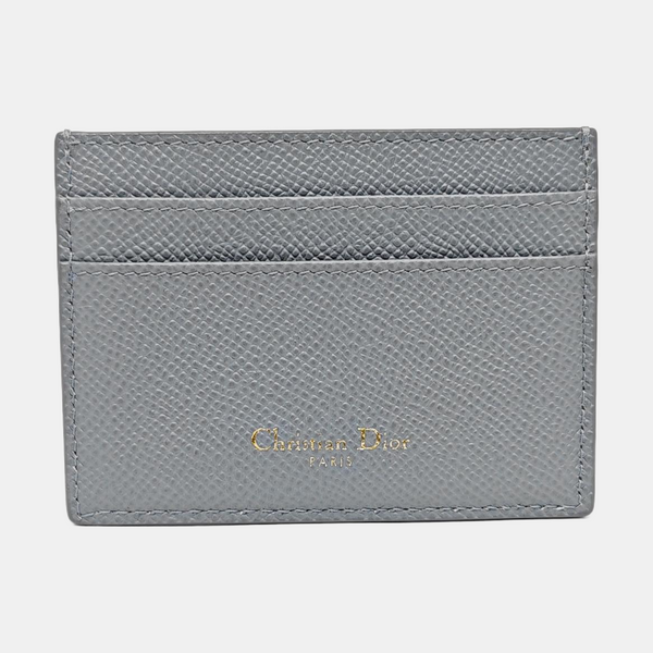 30 Montaigne Calfskin Gray Card Holder