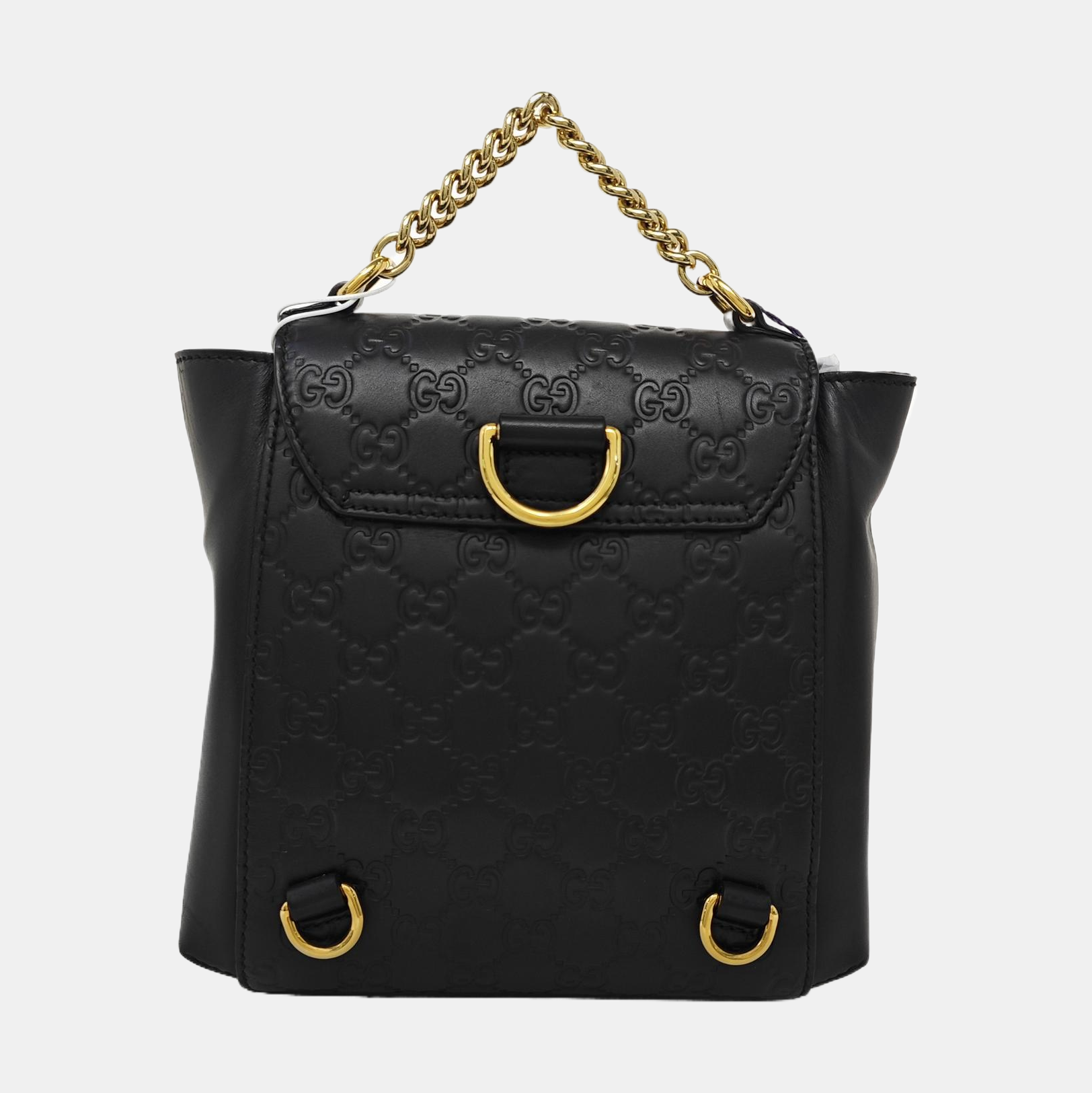 Padlock Mini Monogram Calfskin Black