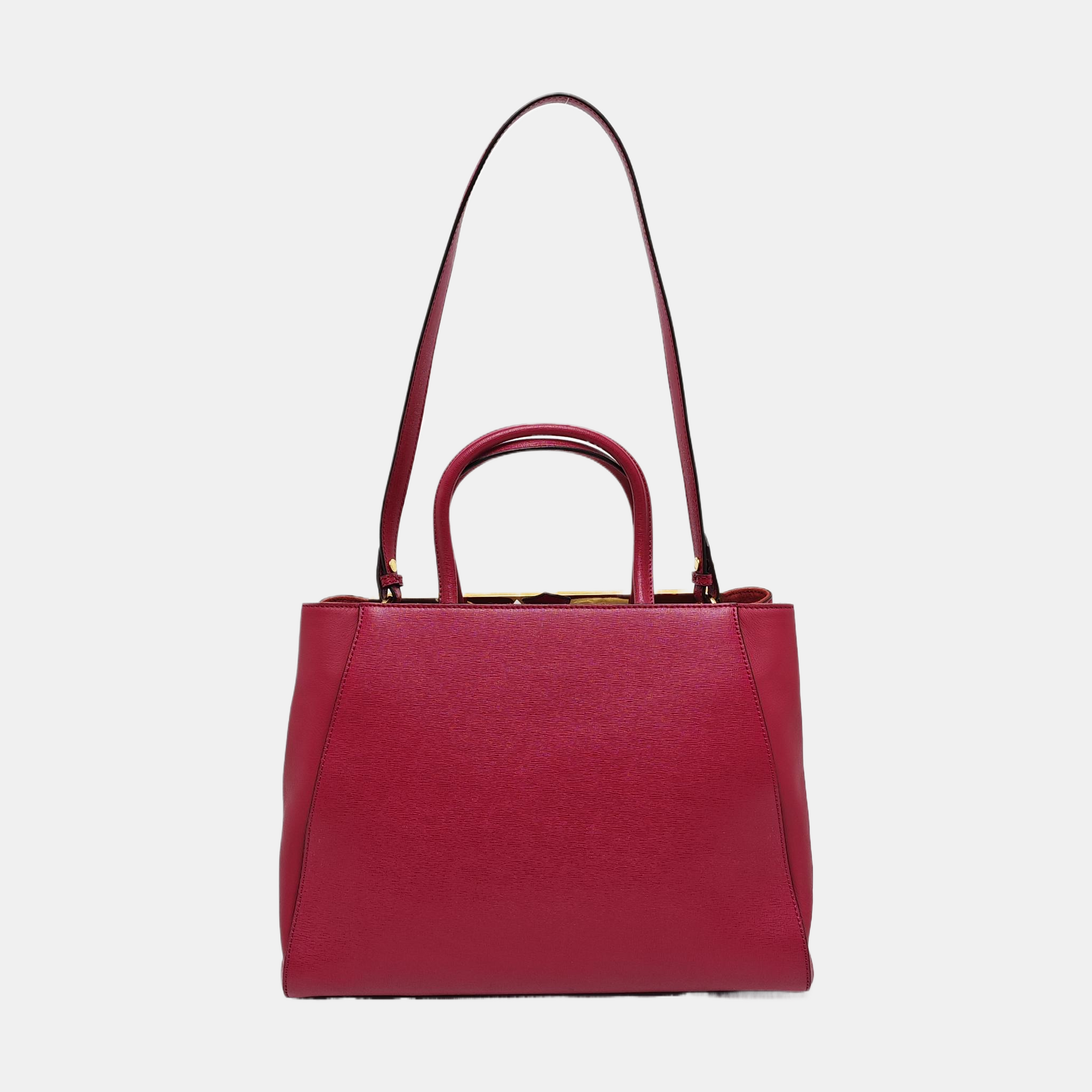 2 Jours Medium Calfskin Purple