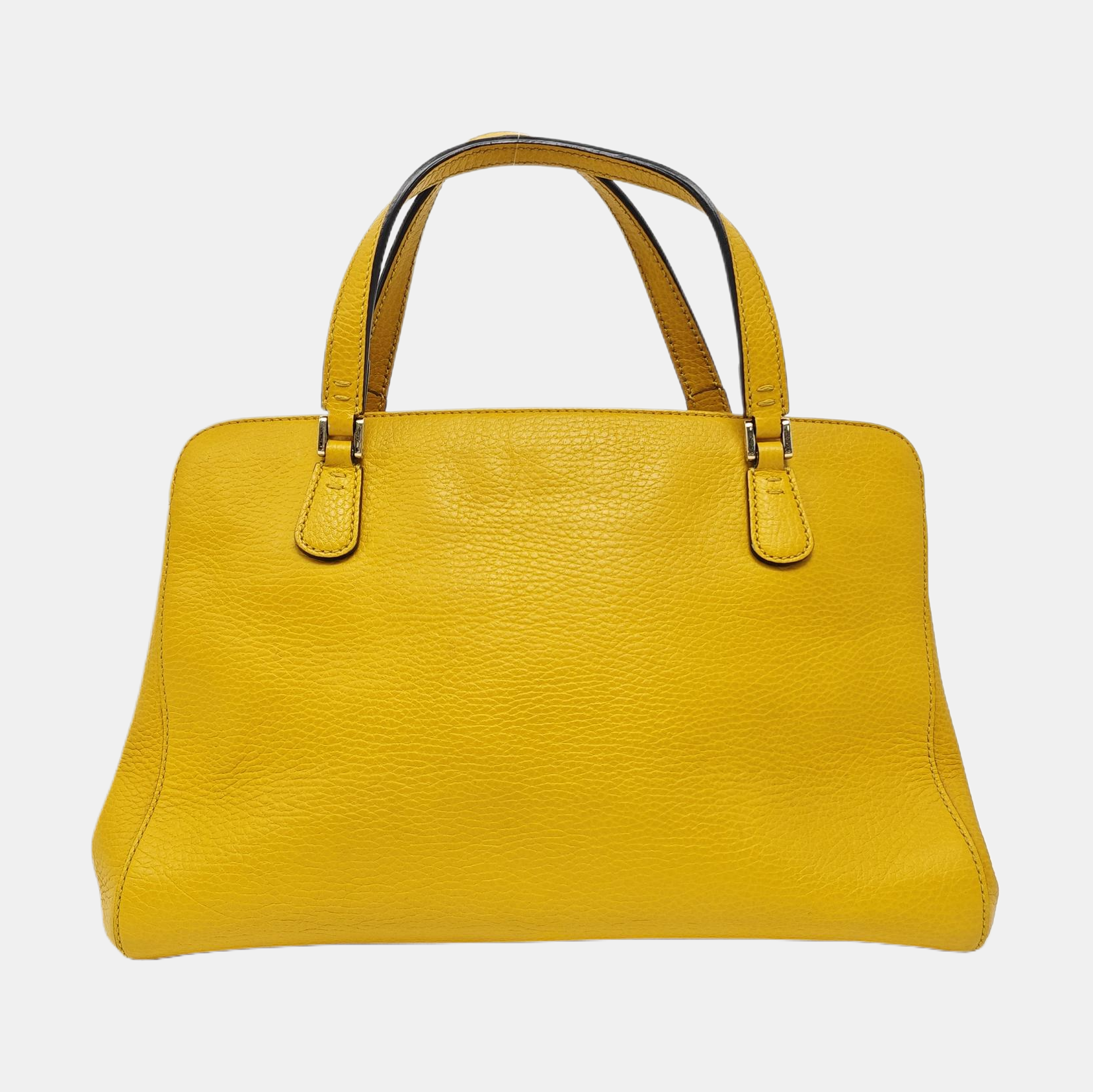 Calfskin Tote Bag Yellow