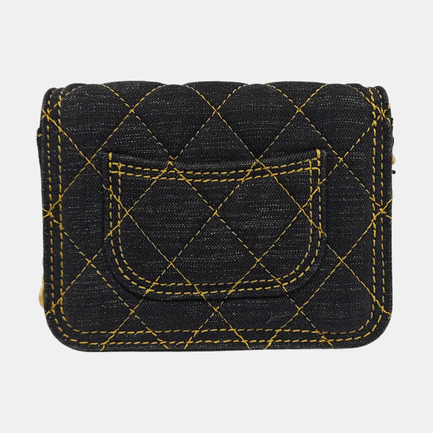 CLASSIC FLAP Quilted Denim Black
