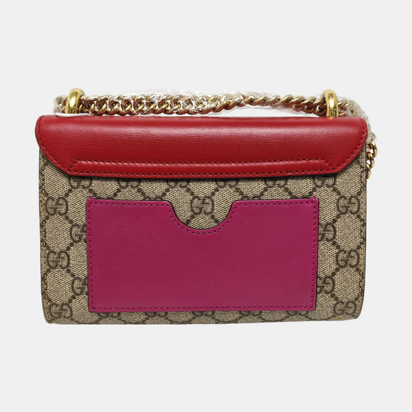 Authenticated pre-owned  Padlock Small Monogram Coated Canvas Multicolor - Crossbody Bag at Looply