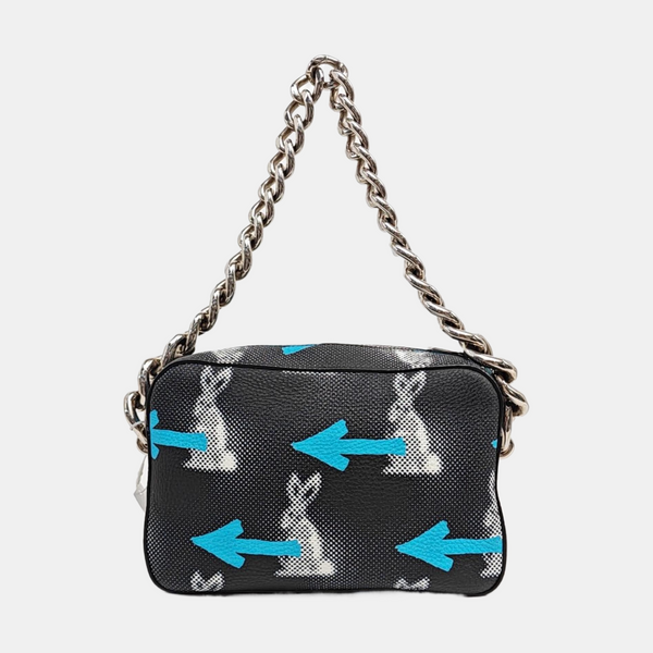 Calfskin Shoulder Bag Black