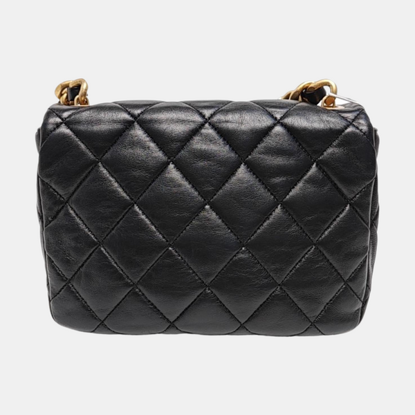 CLASSIC FLAP Mini Quilted Lambskin Black
