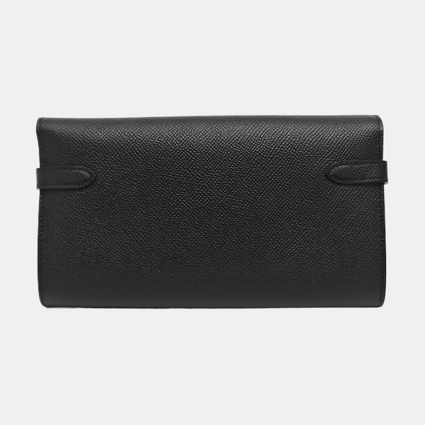 Kelly 20 Epsom Black Wallet