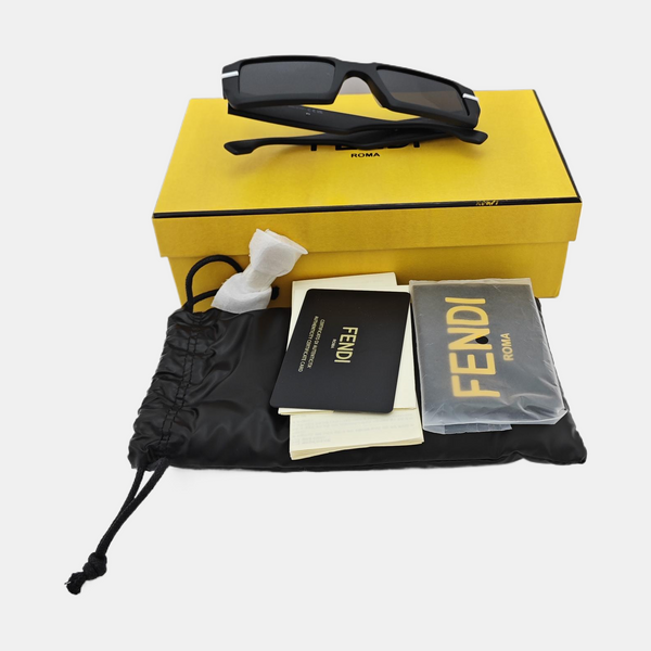 Synthetic Sunglasses Black