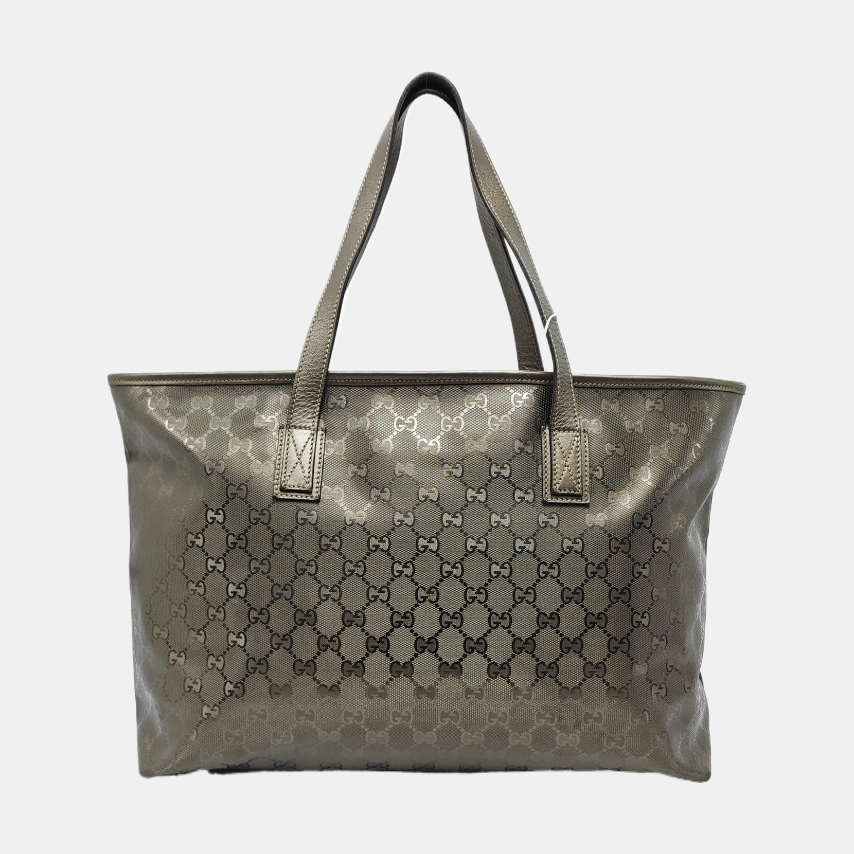 GG Imprime Monogram Calfskin Green