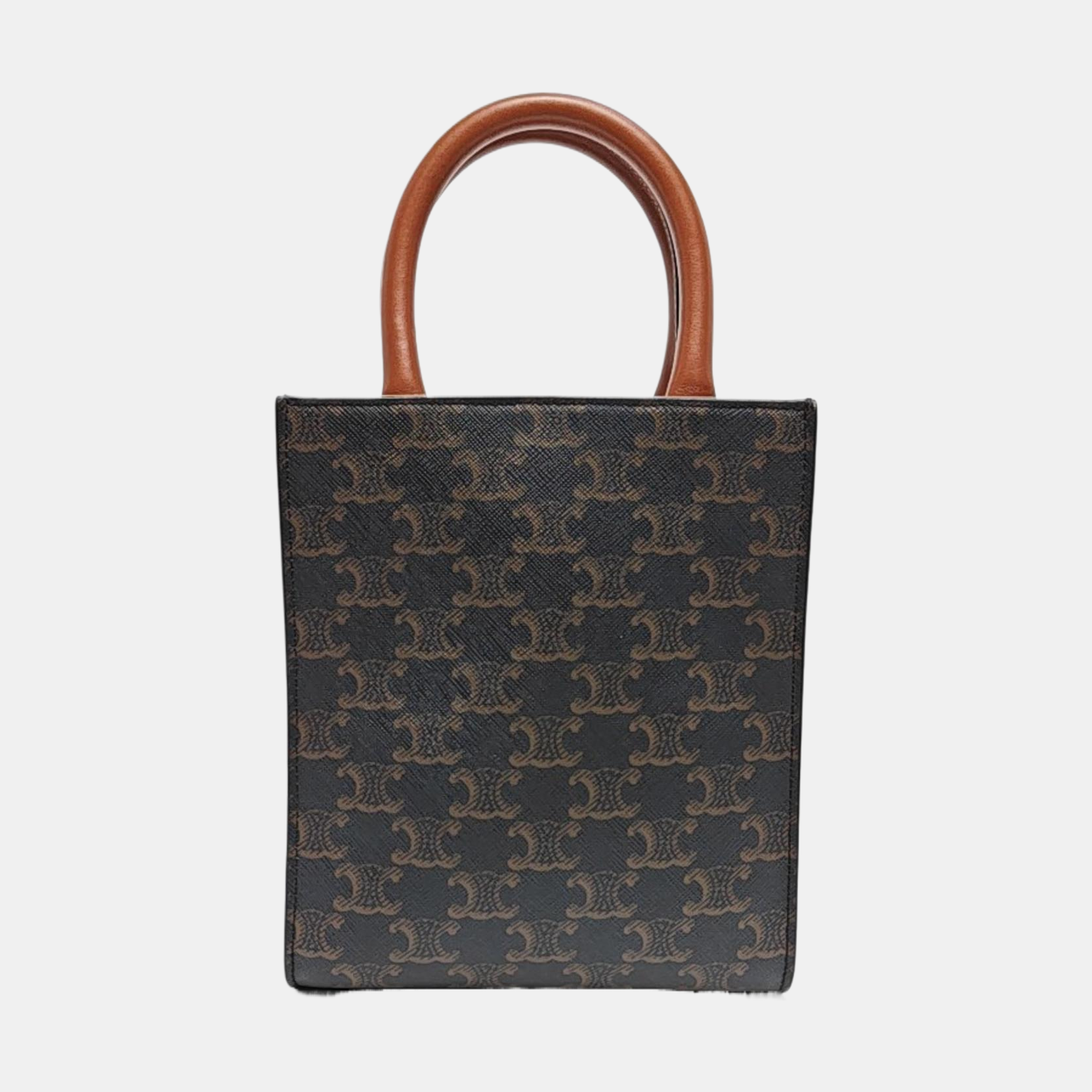 CABAS CELINE Mini Coated Canvas Brown