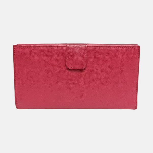 Calfskin Wallet Red