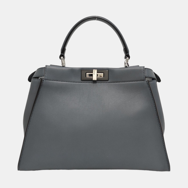 Peekaboo Medium Calfskin Blue
