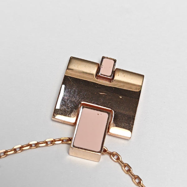 Eileen Metal Rose Gold Necklace