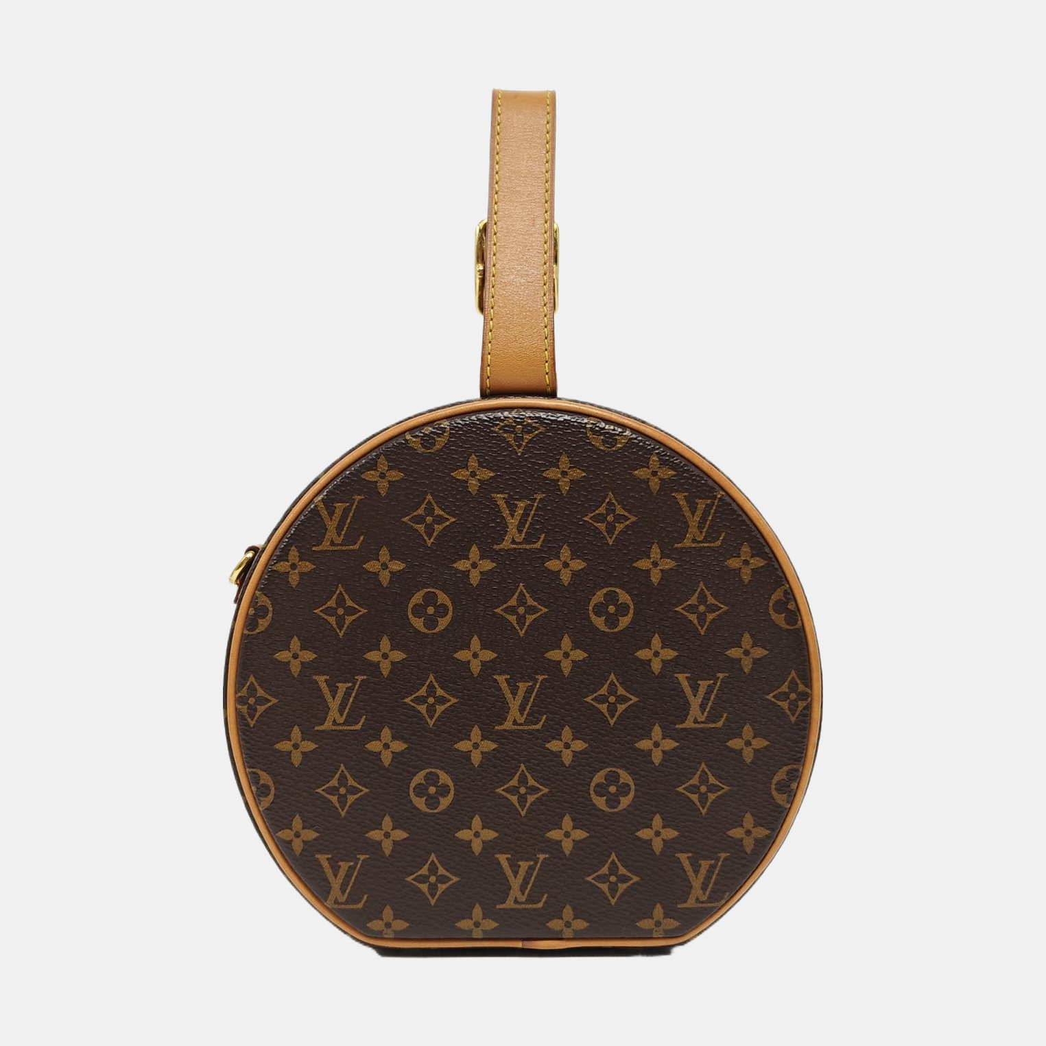 BOITE CHAPEAU PM Monogram Coated Canvas Brown