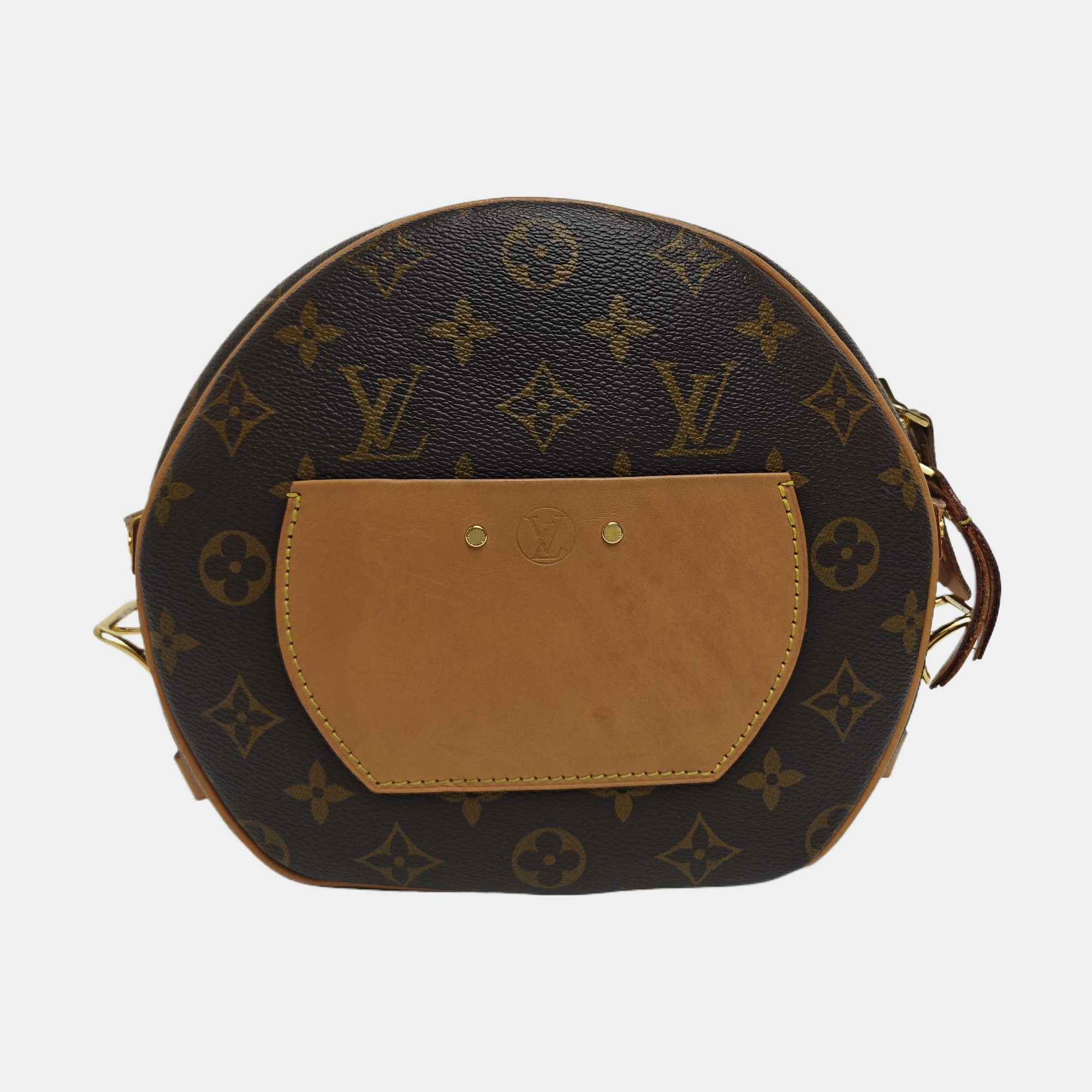 BOITE CHAPEAU MM Monogram Coated Canvas Brown