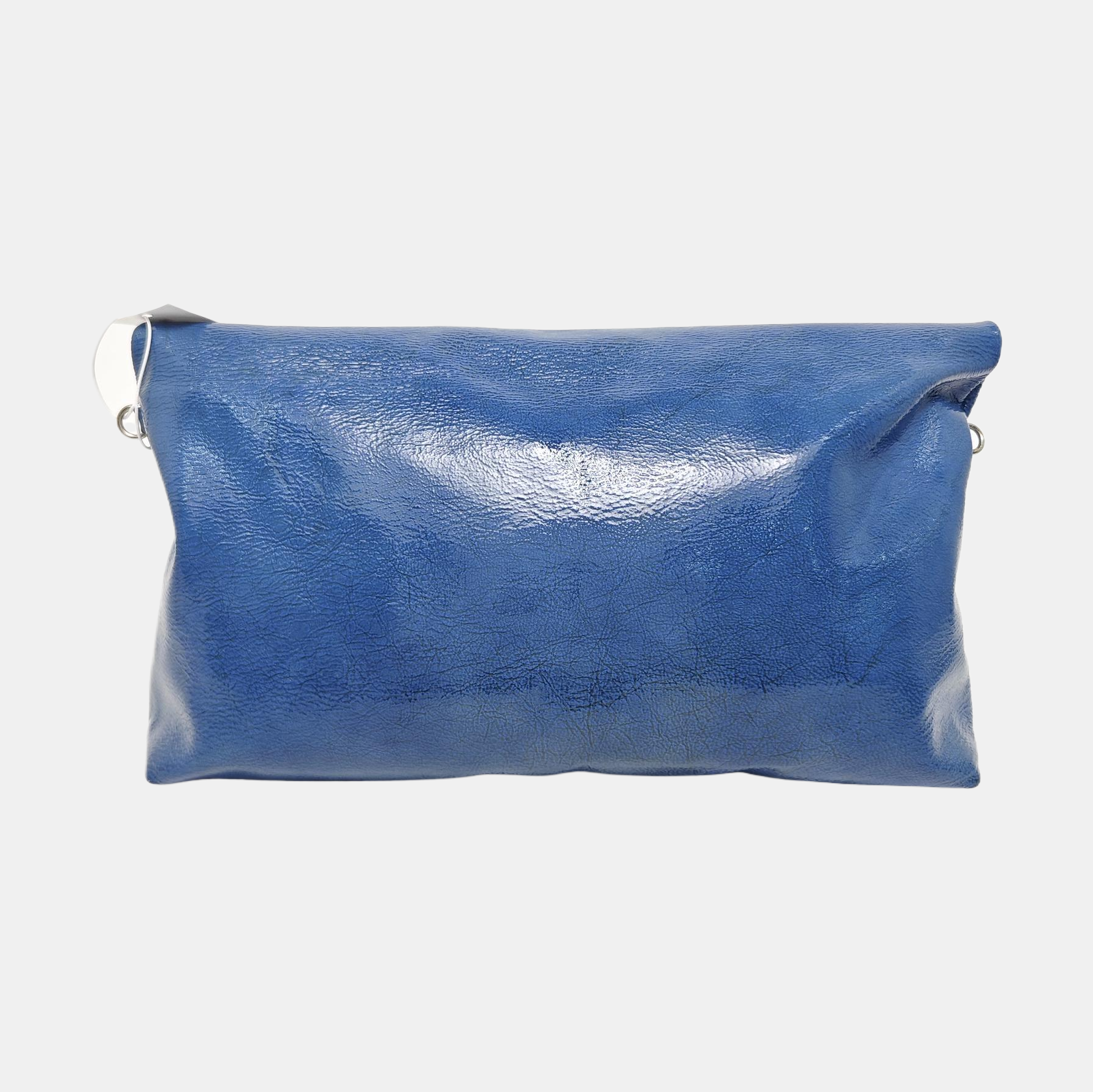 Calfskin Shoulder Bag Blue