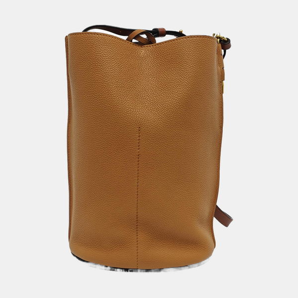 Authenticated pre-owned  Gate Calfskin Brown - Bucket Bag at Looply