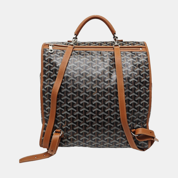 Saint Léger Coated Canvas Brown