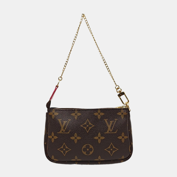 ACCESSOIRES Mini Monogram Coated Canvas Brown