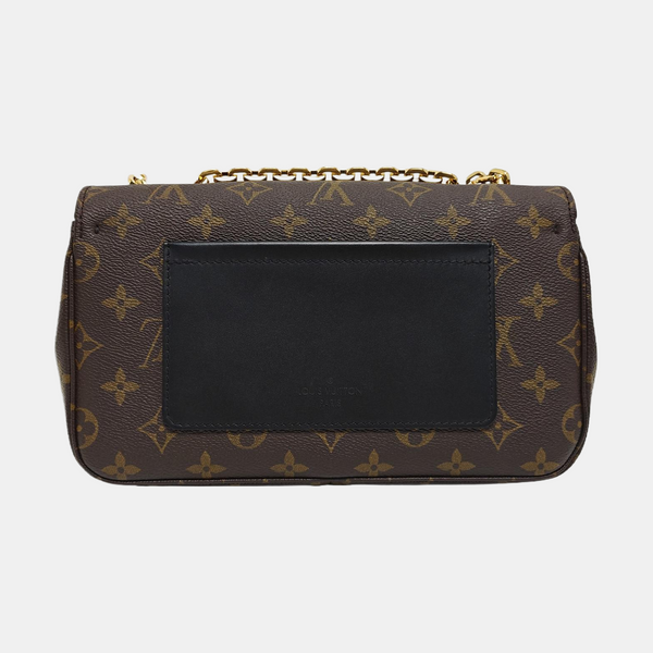 MARCEAU Monogram Coated Canvas Brown