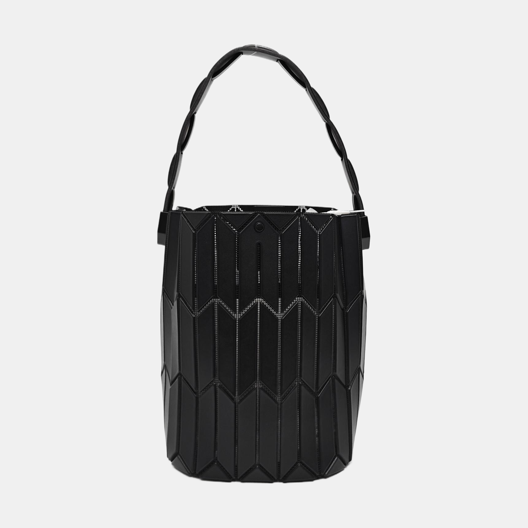 Special Material Top Handle Bag Black