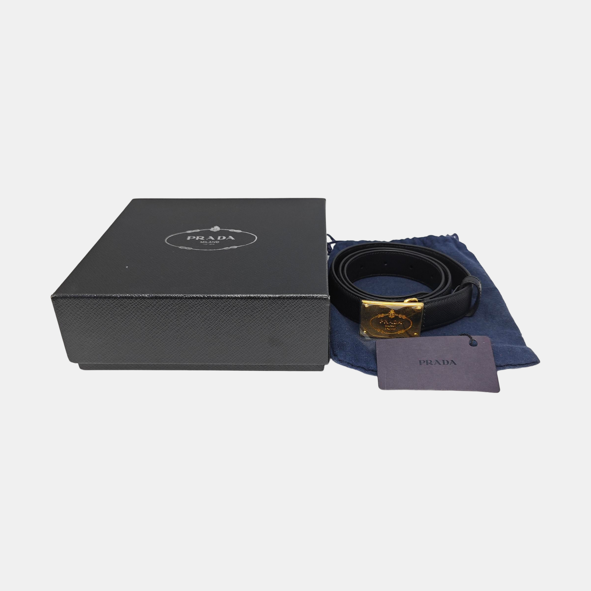 Leather Belt Black