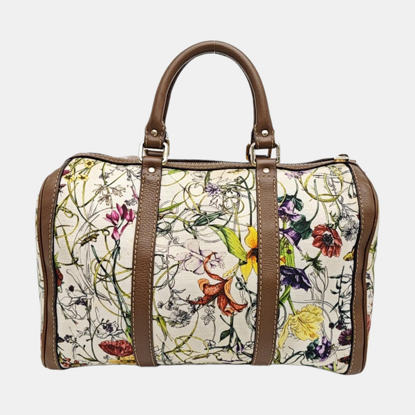 Canvas Shoulder Bag Beige