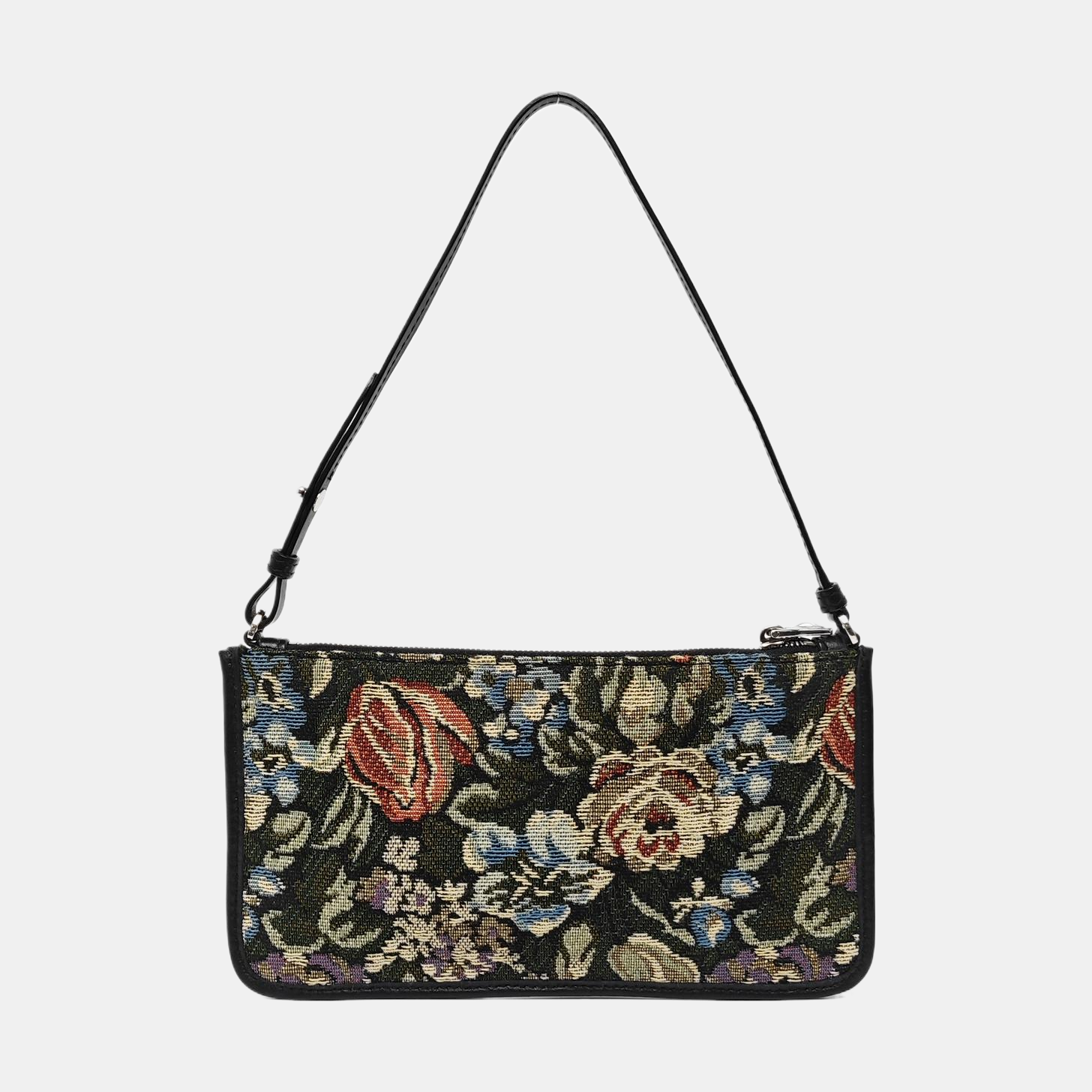 Fabric Top Handle Bag Multicolor
