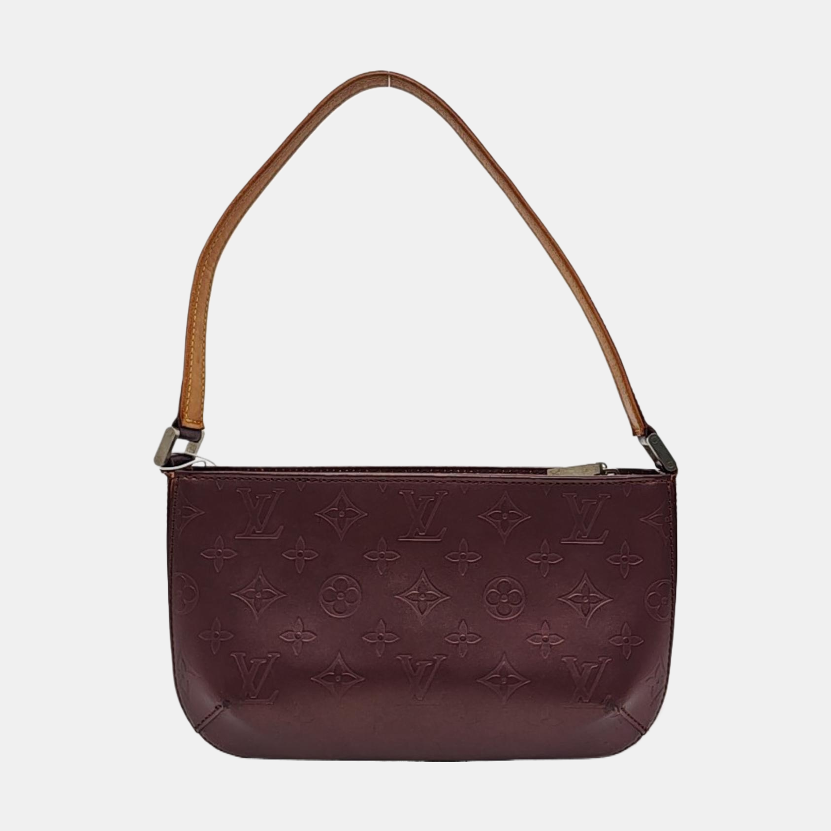 FOWLER Monogram Calfskin Red
