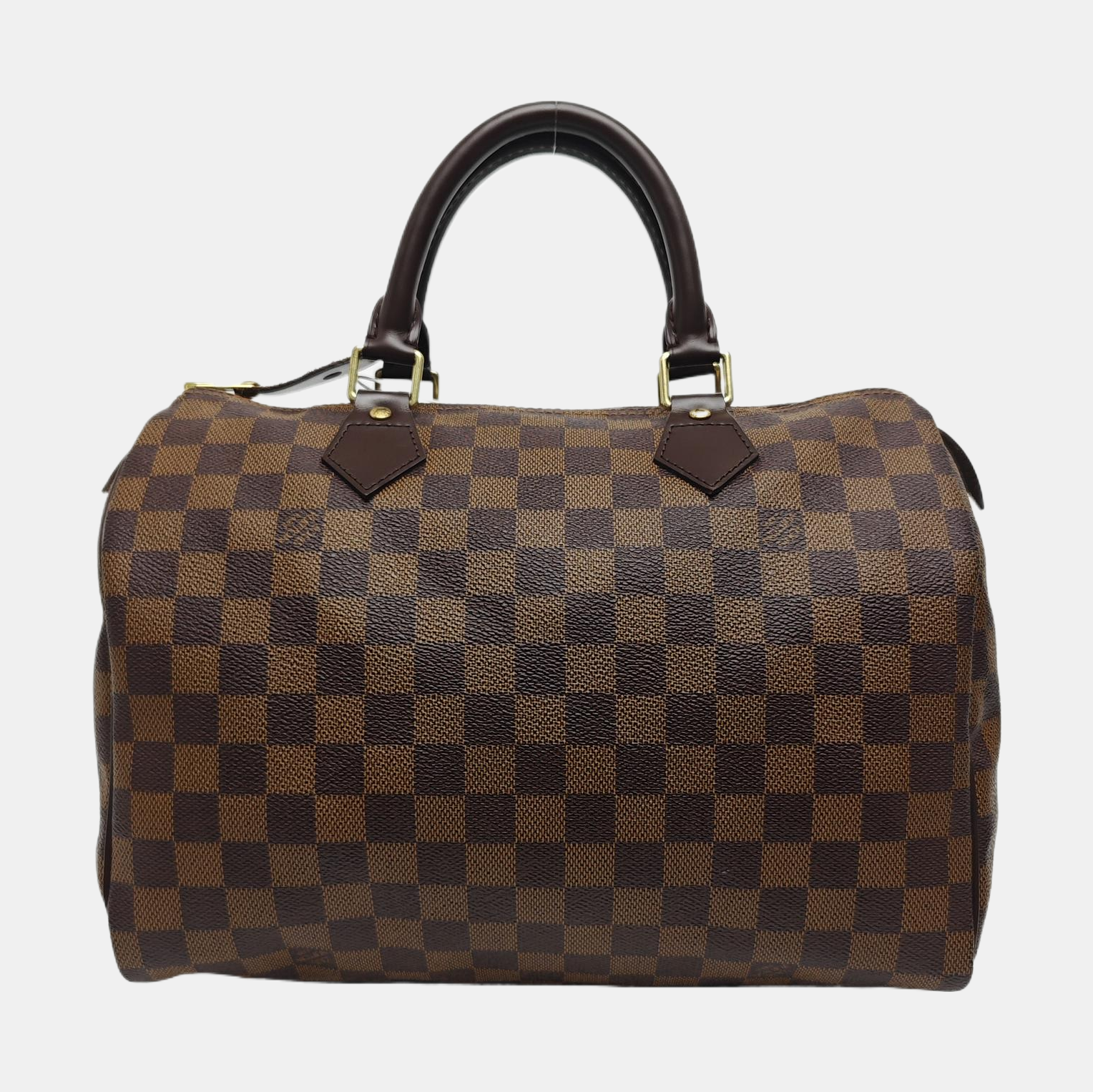SPEEDY 30 Damier Ebene Coated Canvas Brown