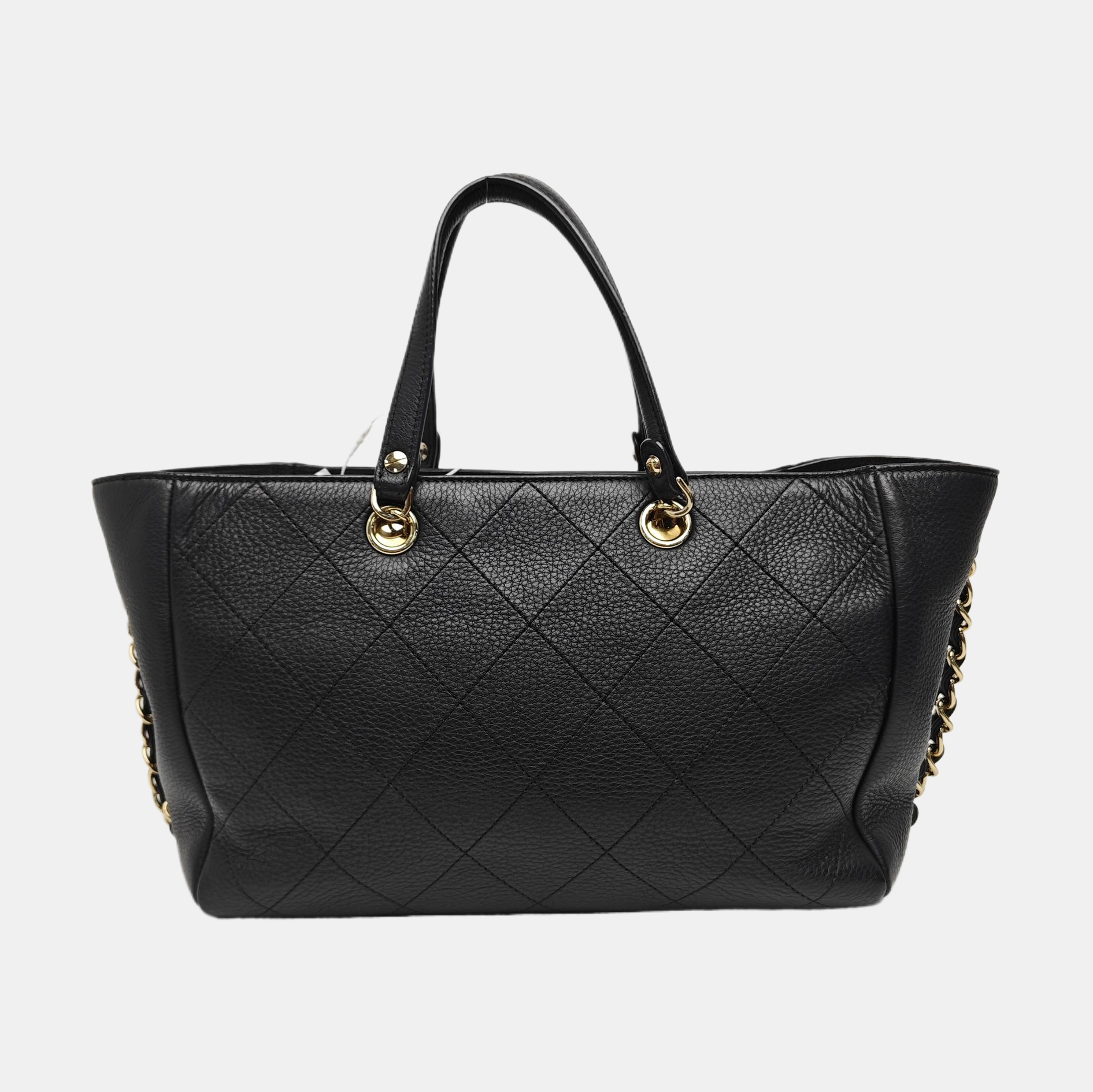 BOWLING Quilted Calfskin Black