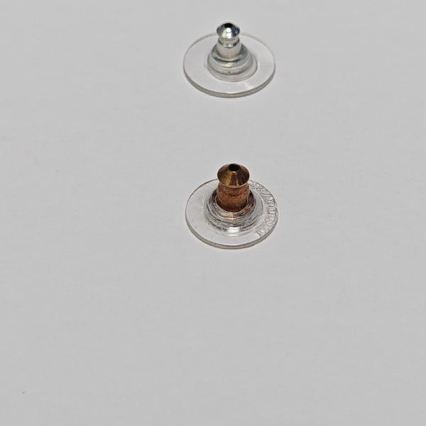 Metal Silver Earrings
