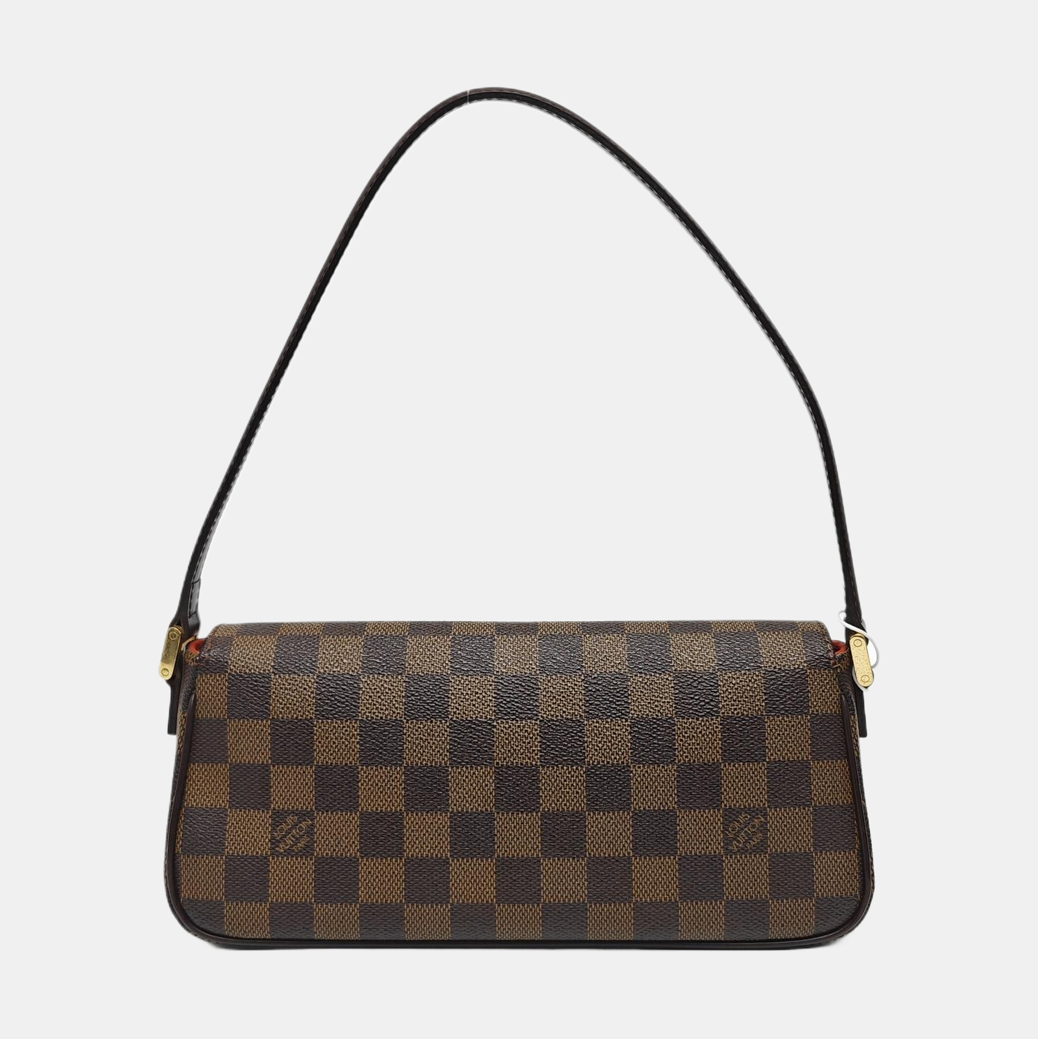 RECOLETA Damier Ebene Coated Canvas Brown