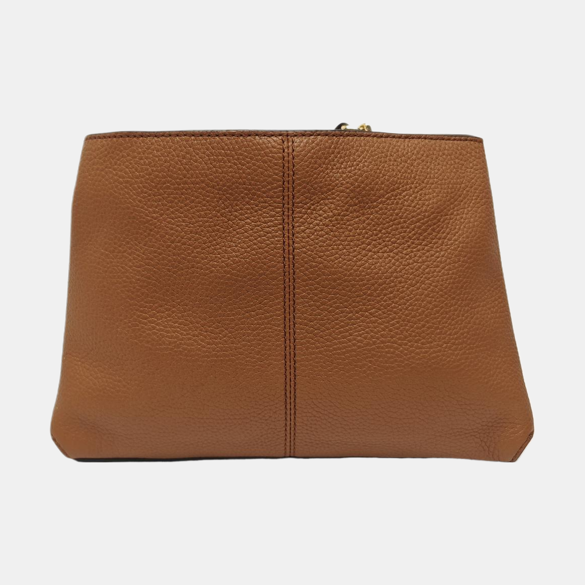 Calfskin Shoulder Bag Brown