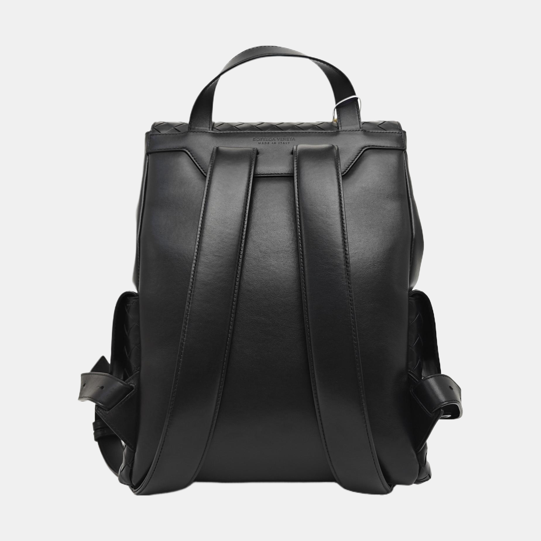 Calfskin Backpack Black