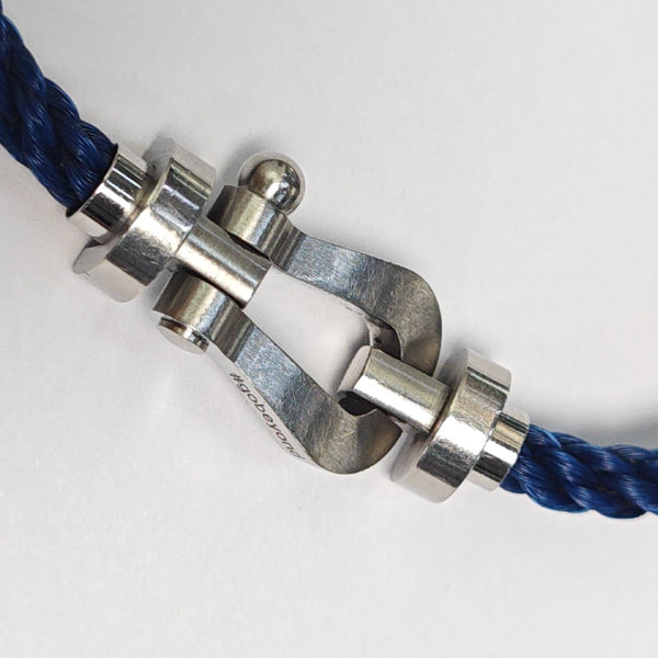 Force 10 Fabric Blue Bracelet