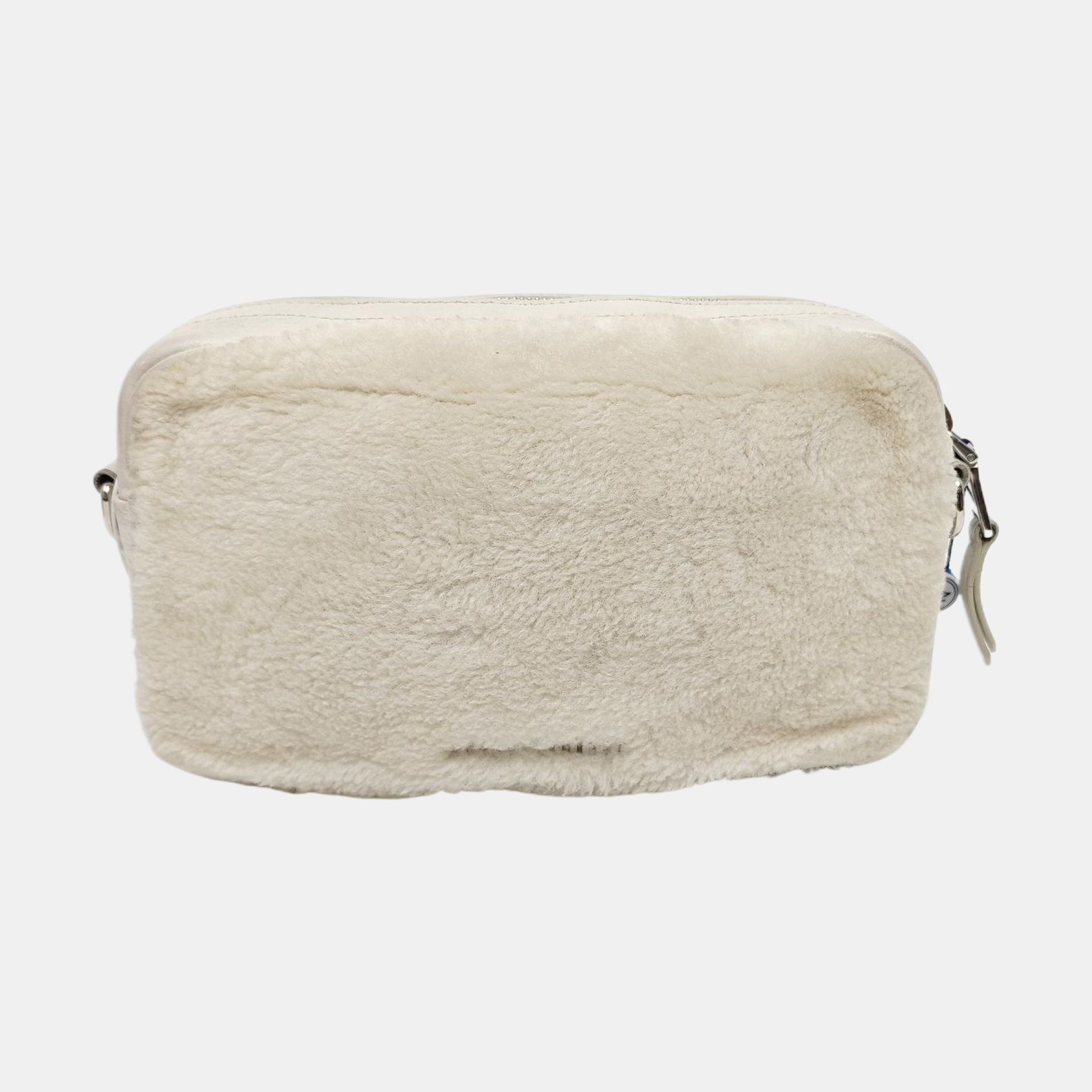 Calfskin Crossbody Bag White