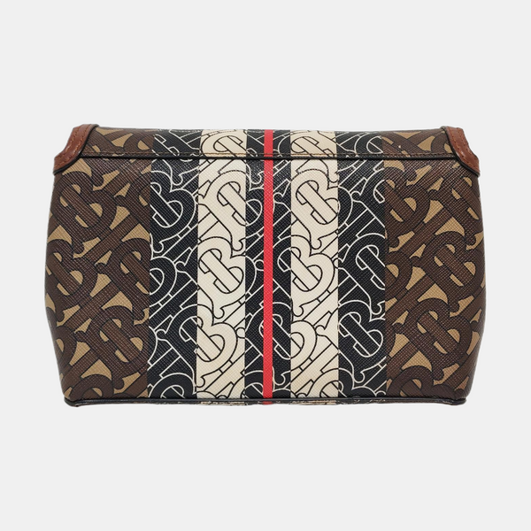 Crossbody Bag Coated Canvas Multicolor