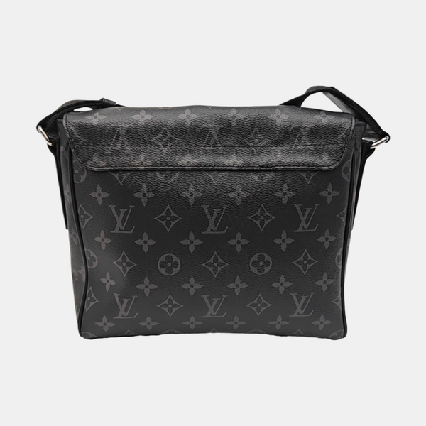 DISTRICT PM Monogram Coated Canvas Gray