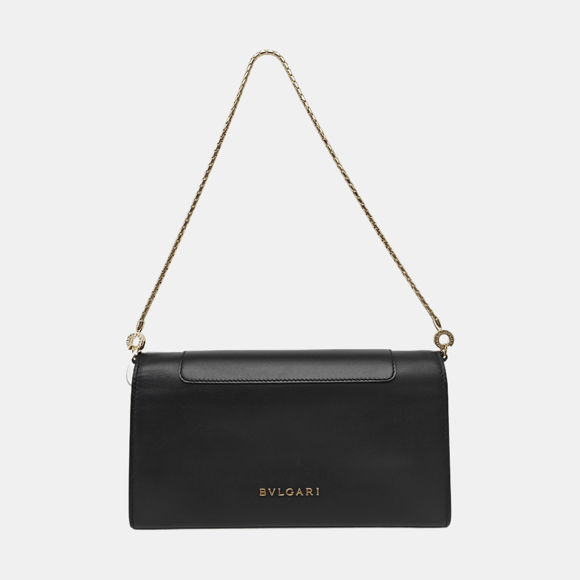 SERPENTI FOREVER Quilted Calfskin Black