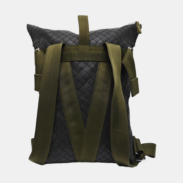 Fabric Backpack Green