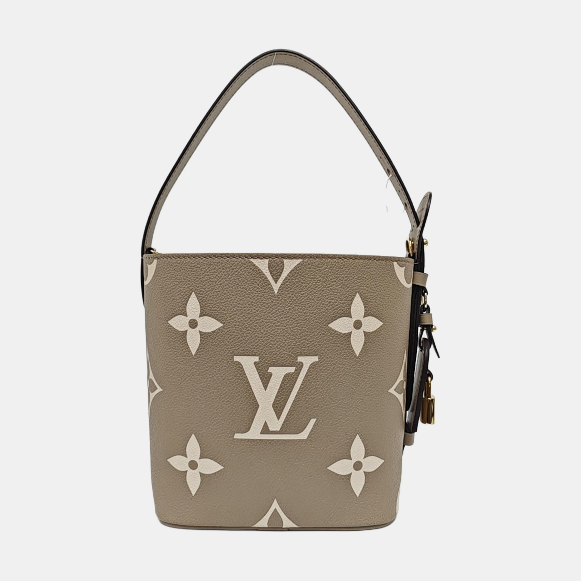 ALL IN BB Monogram Calfskin Gray