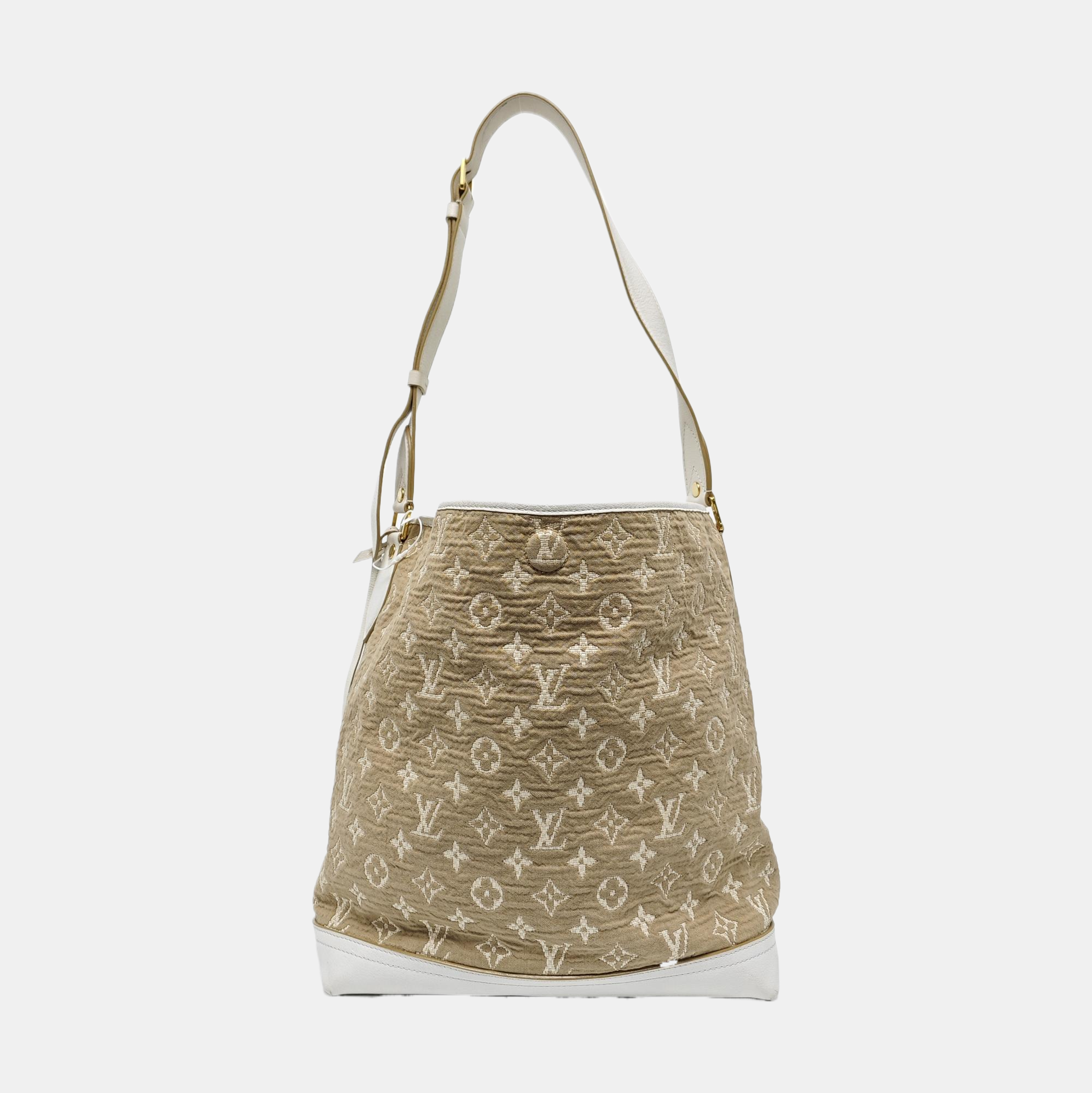 SABBIA BESACE Monogram Canvas Brown
