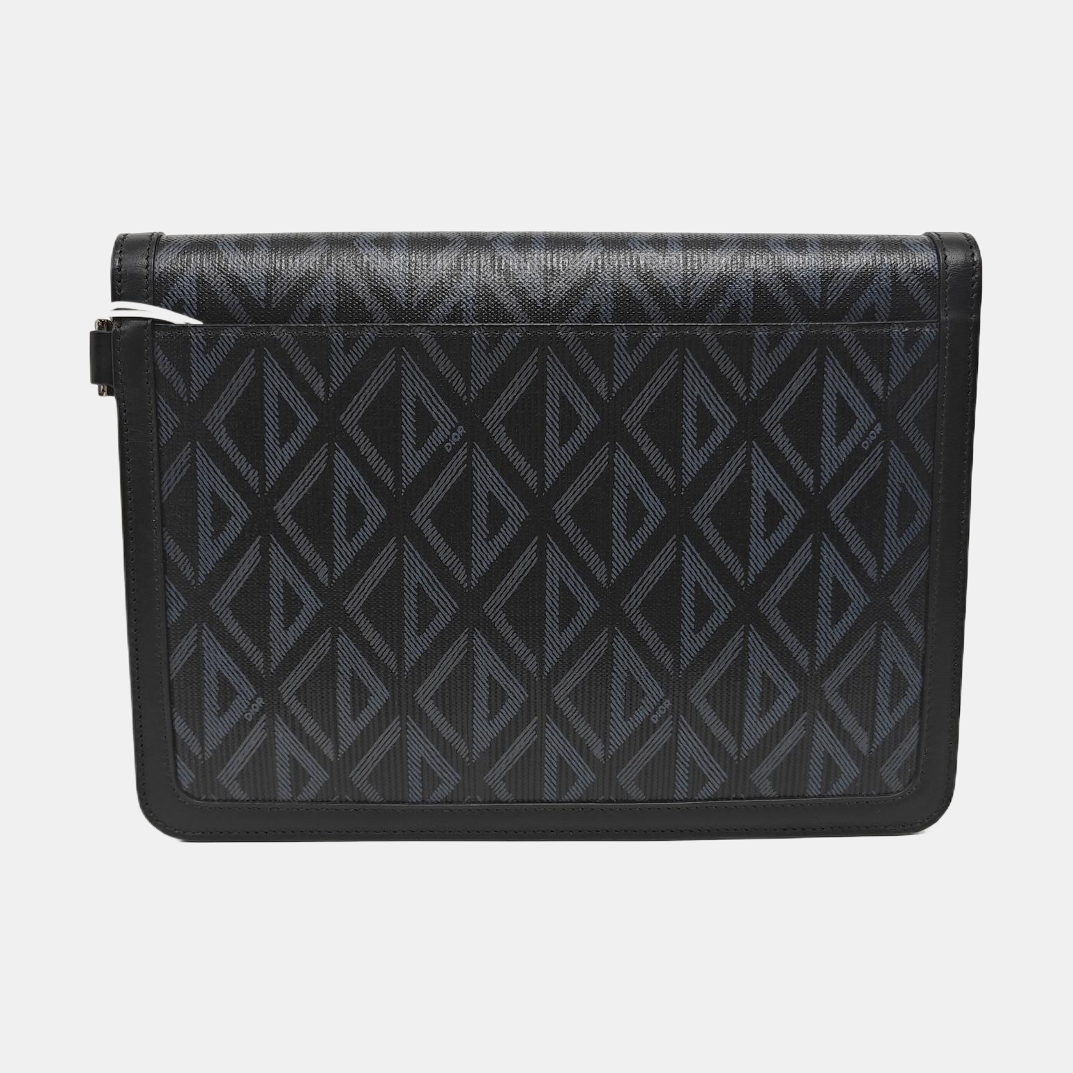 Hit The Road Oblique Coated Canvas Black