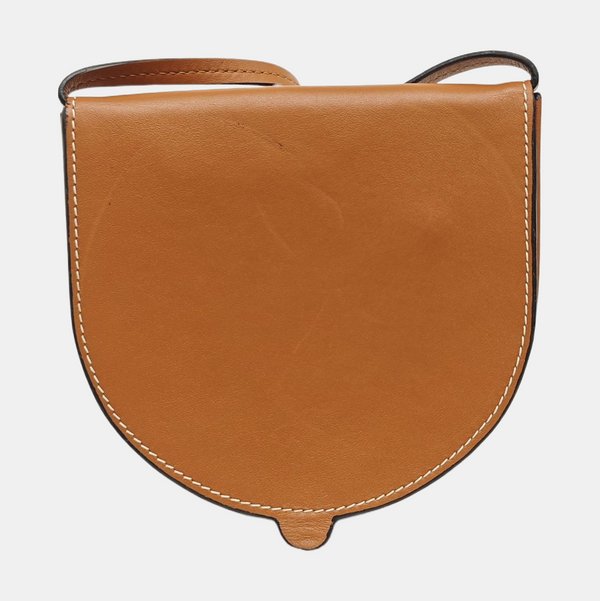 Heel Small Calfskin Brown