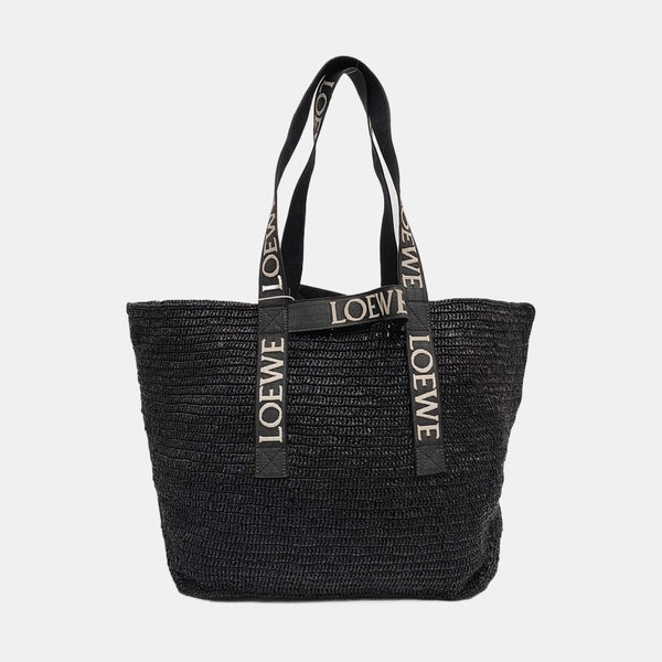 Fold Shopper Super Mini Straw Black