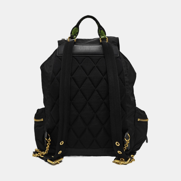 The Rucksack Nylon Black