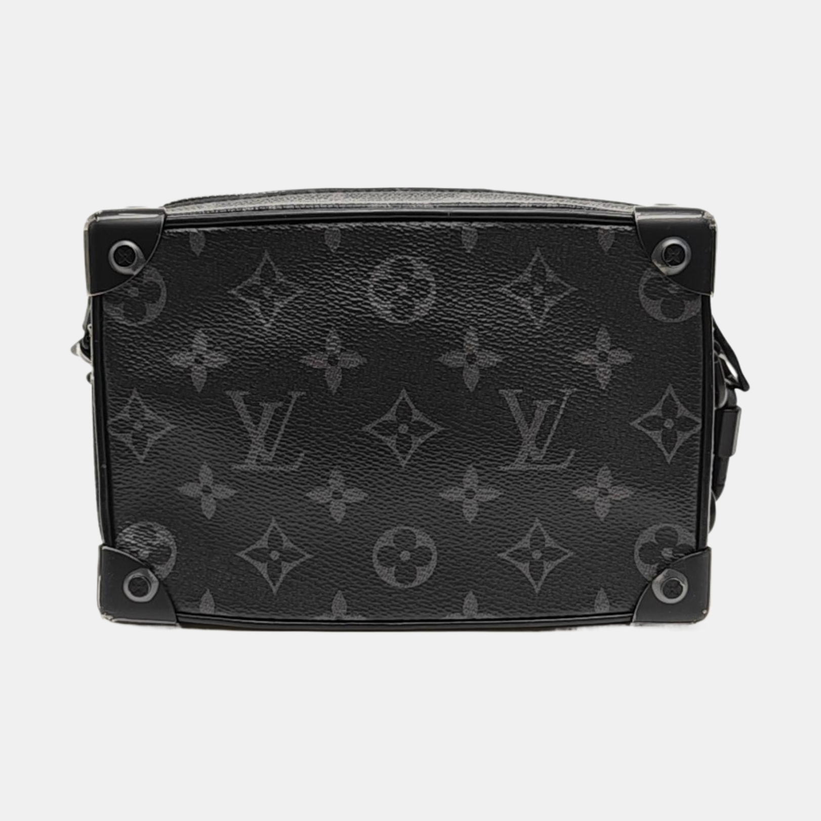 SOFT TRUNK Mini Monogram Coated Canvas Black