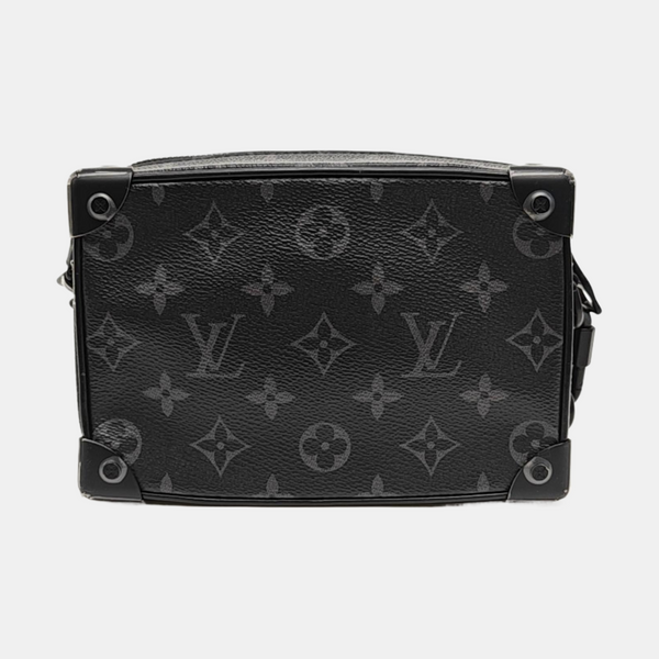 SOFT TRUNK Mini Monogram Coated Canvas Black