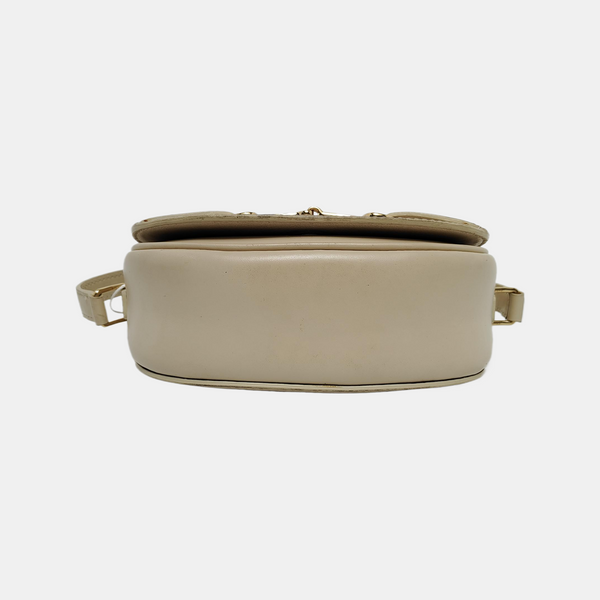 CRÉCY Small Calfskin White
