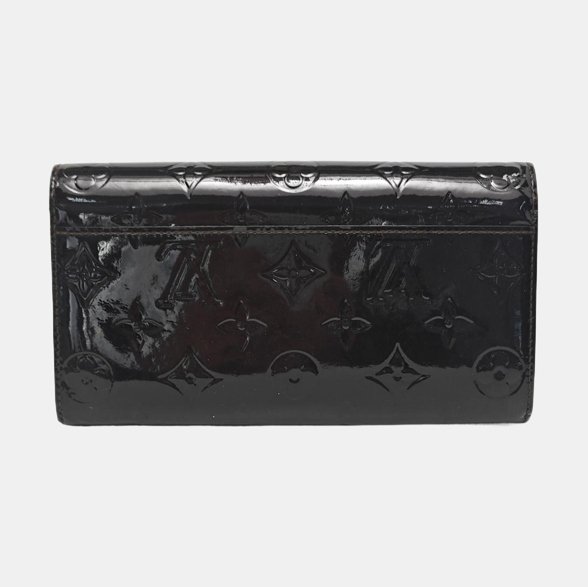 SARAH Patent Leather Red Wallet