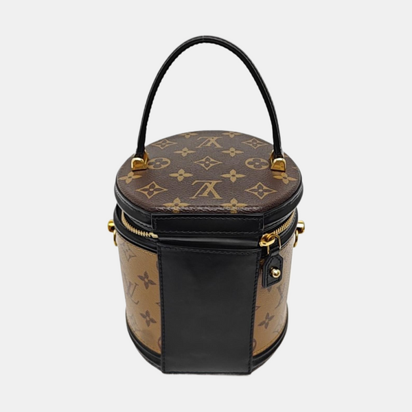 CANNES PM Monogram Coated Canvas Brown